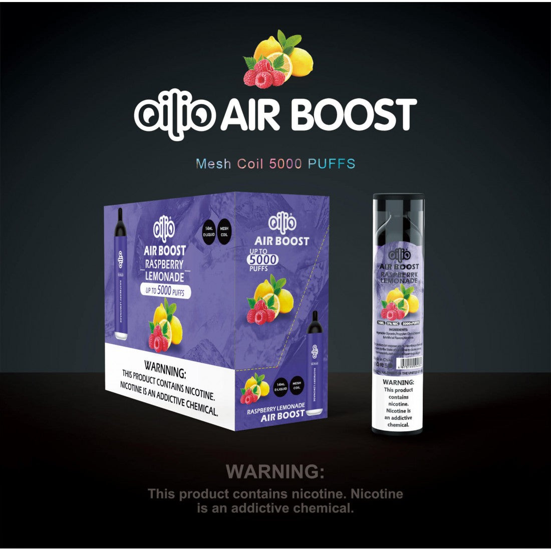 Oilio AIR BOOST 5000 Puff