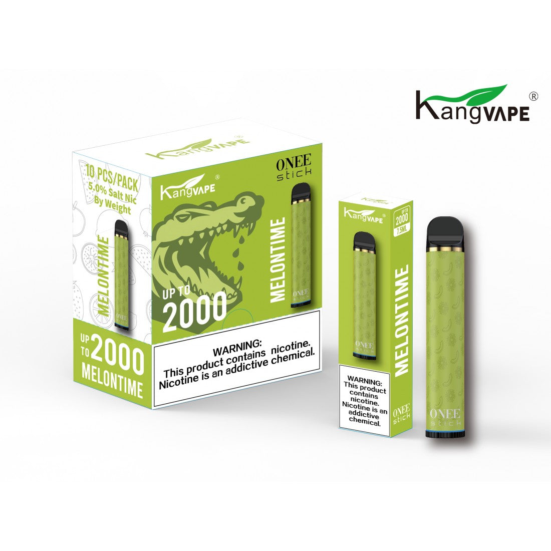 Kangvape Onee Stick Disposable 2000 puffs (Box of 10)