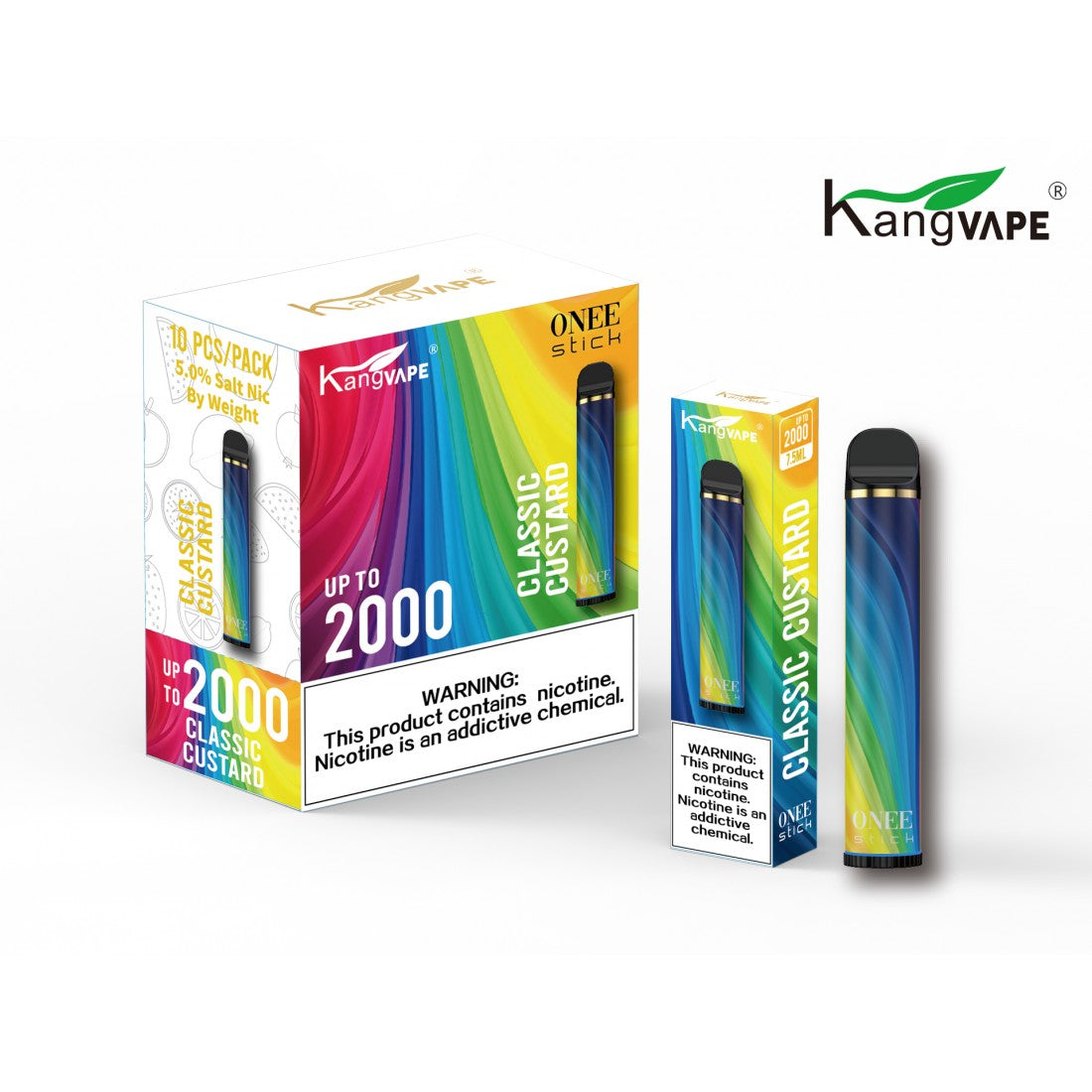 Kangvape Onee Stick Disposable 2000 puffs (Box of 10)