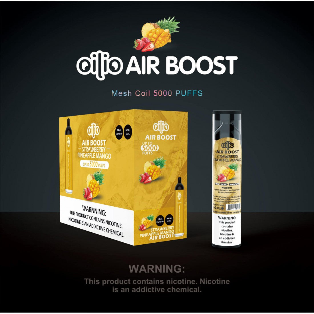 Oilio AIR BOOST 5000 Puff