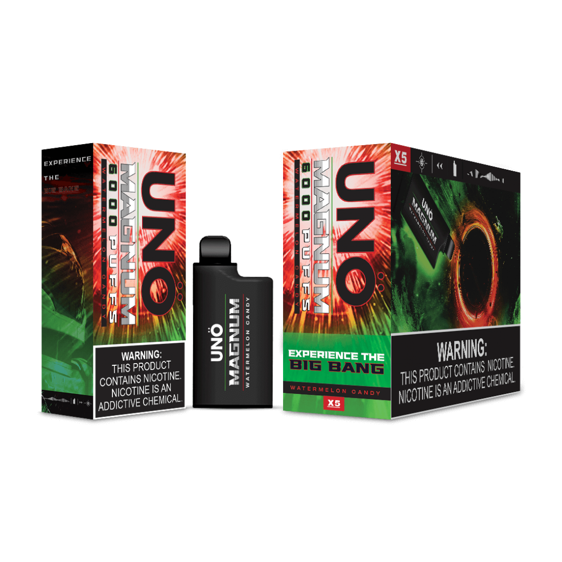 UNO Magnum Disposable (Box of 5)