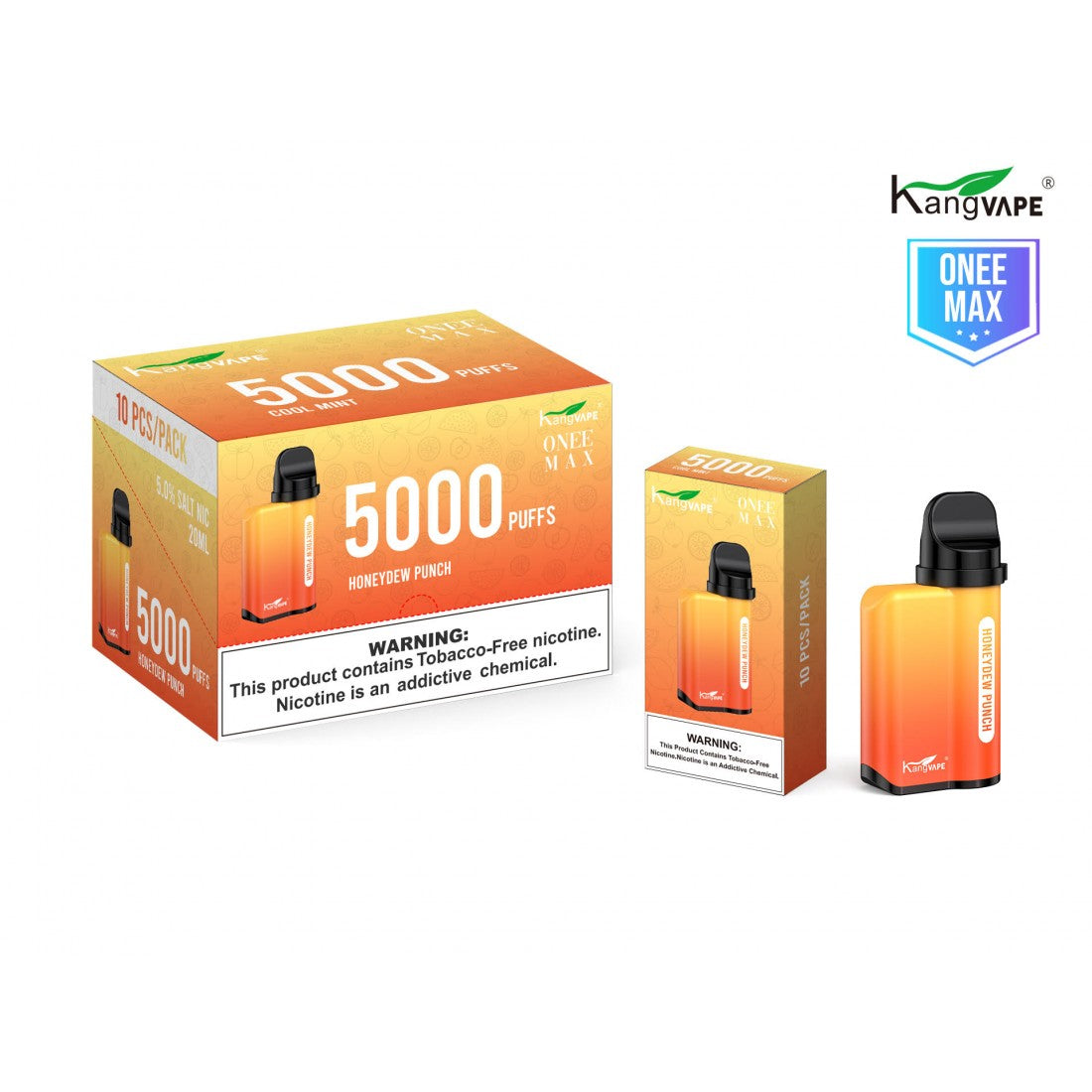 Kangvape Onee Max Disposable 5000 puffs (Box of 10)