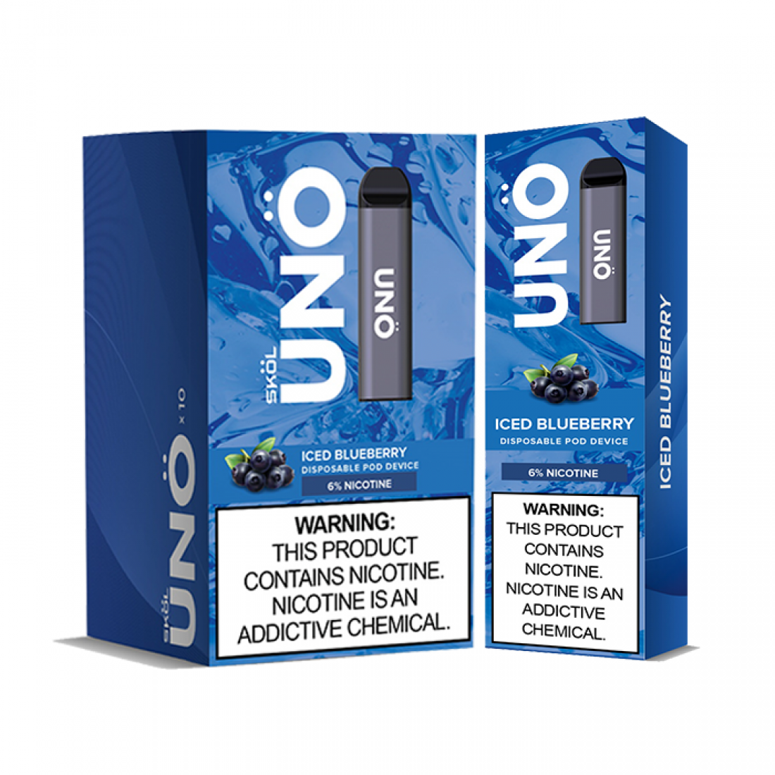 UNO Metallic Disposable (Box of 10)